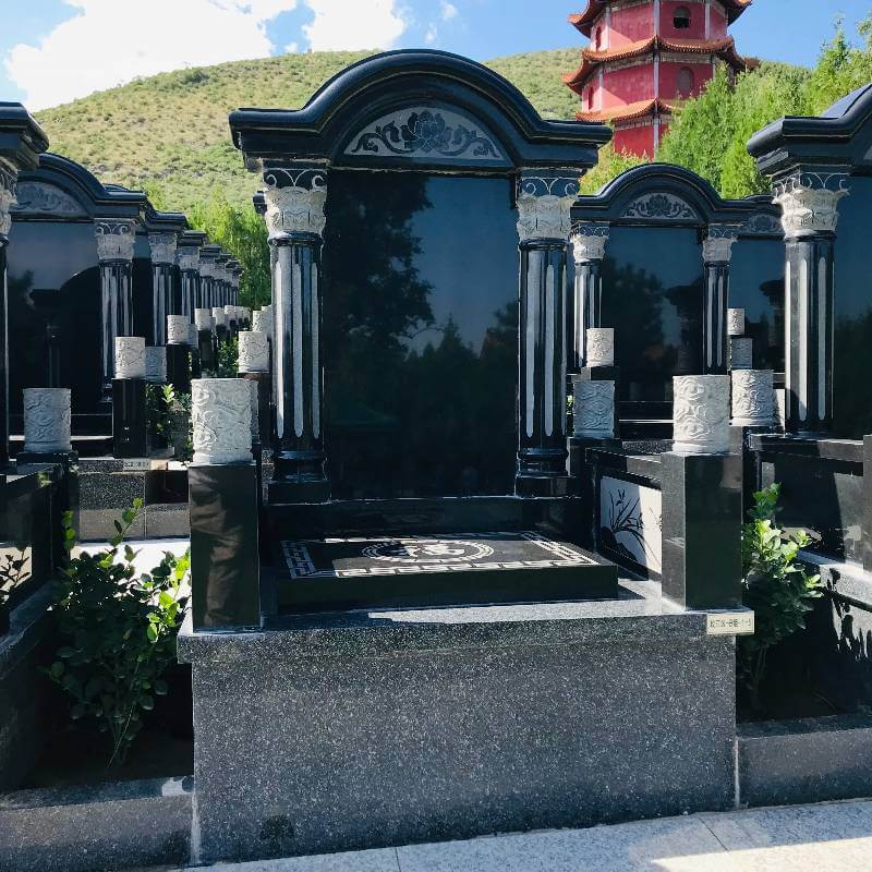 皇家龙山陵园-3区B组-官帽立碑