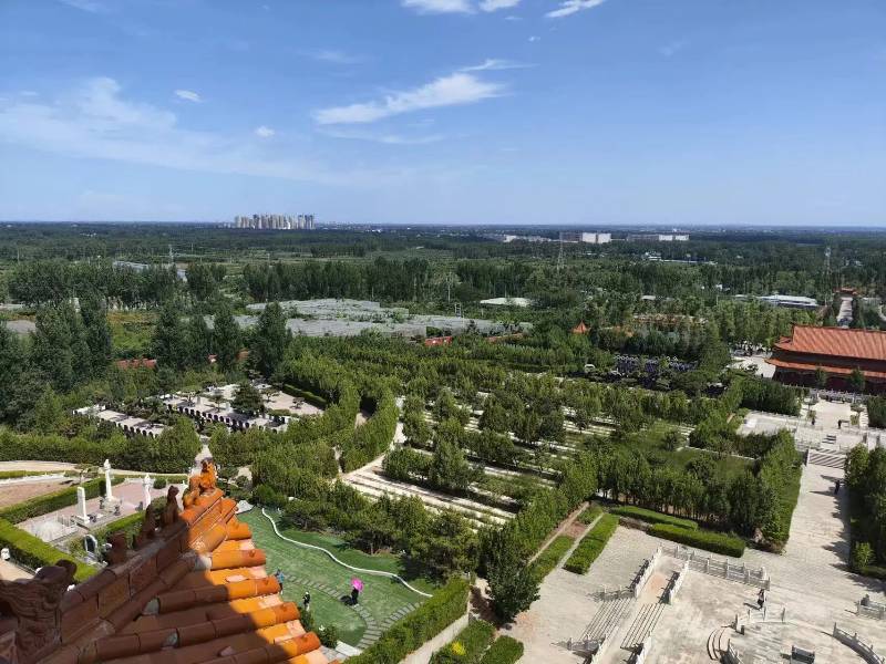 皇家龙山陵园鸟瞰