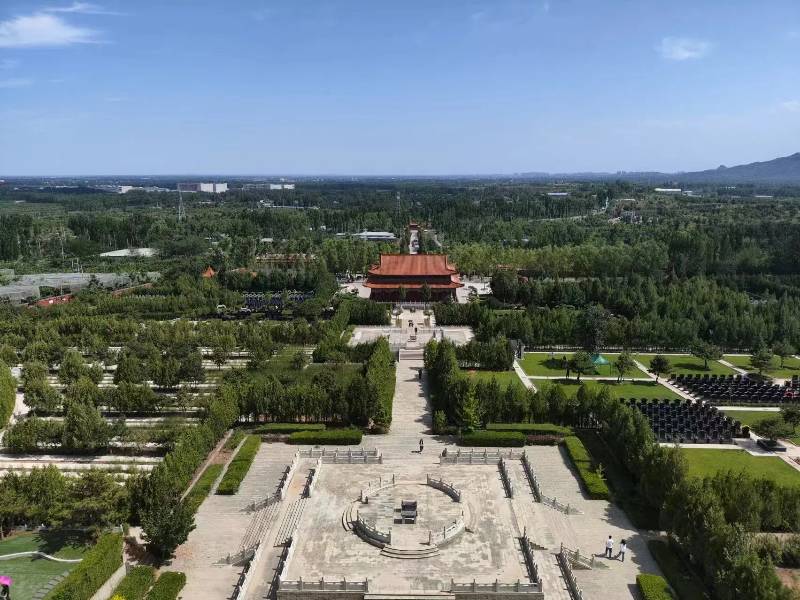皇家龙山陵园鸟瞰